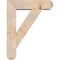 Ekena Millwork Traditional Craftsman Smooth Bracket w/ Offset Brace, Douglas Fir, 7 1/2"W x 28"D x 36"H BKT0806X28X36TRA04SDF - alternate 4